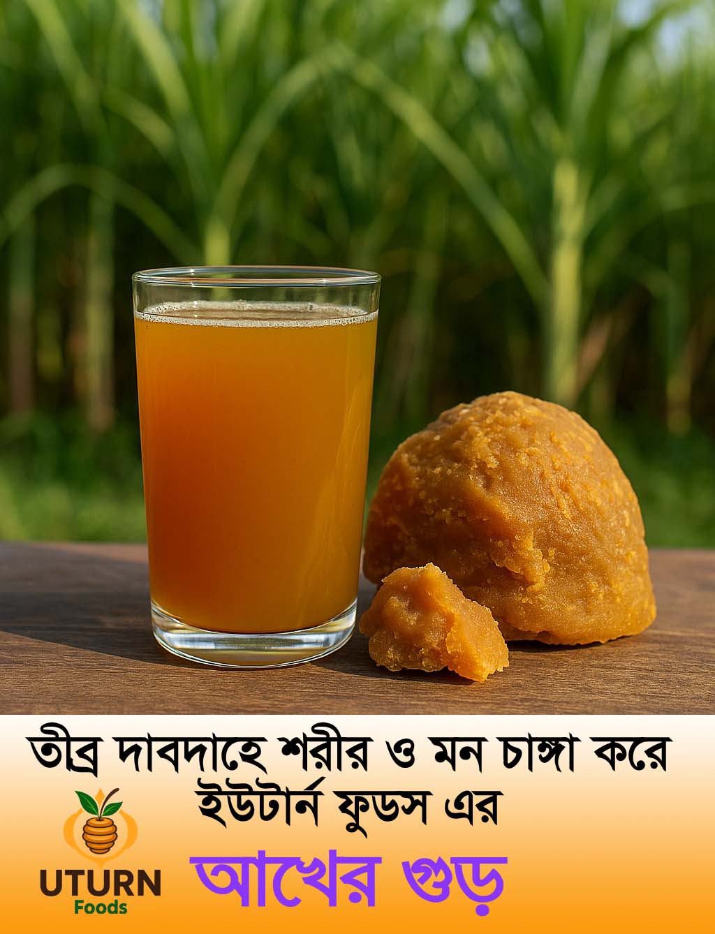 খাঁটি আখের গুড় (ক্যামিক্যাল মুক্ত)